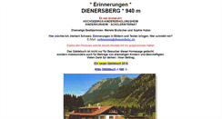Desktop Screenshot of dienersberg.de
